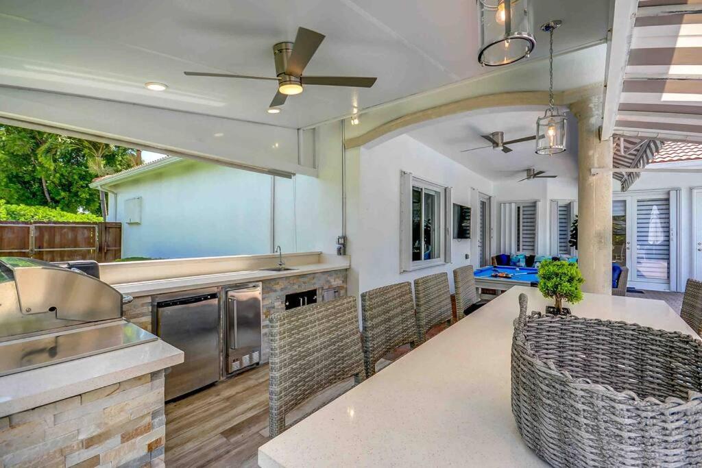 Miami 5Br Villa W Heated Pool, Games & Bbq L01 Катлер-Бей Экстерьер фото
