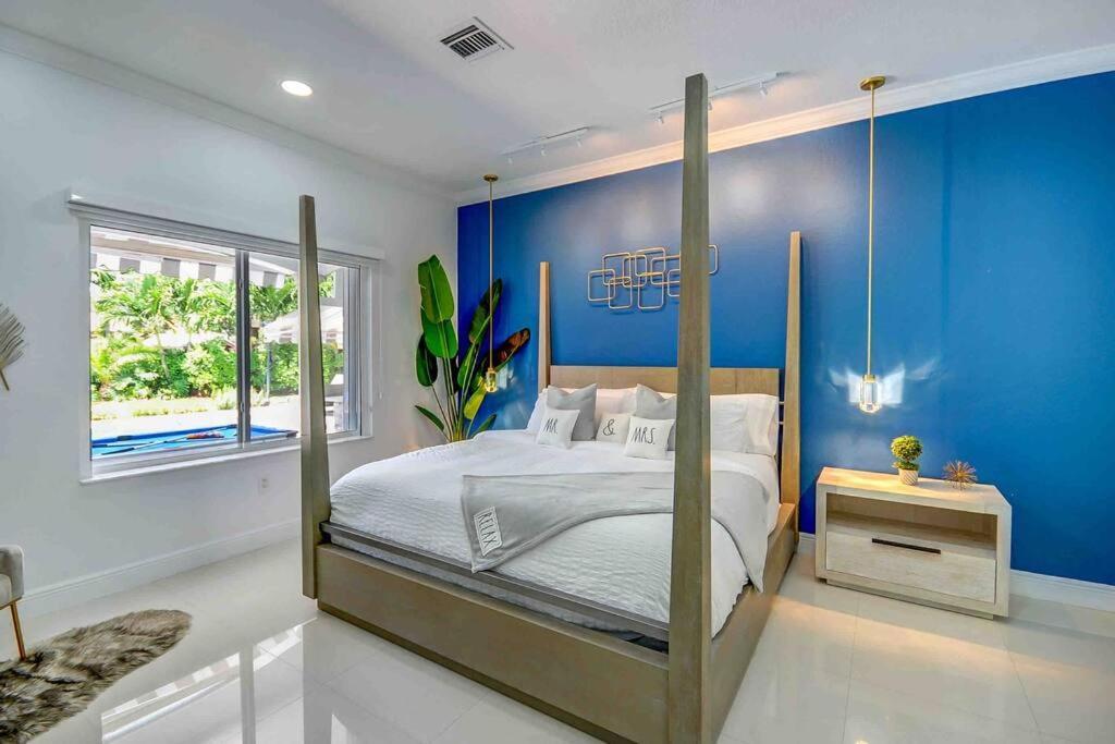 Miami 5Br Villa W Heated Pool, Games & Bbq L01 Катлер-Бей Экстерьер фото