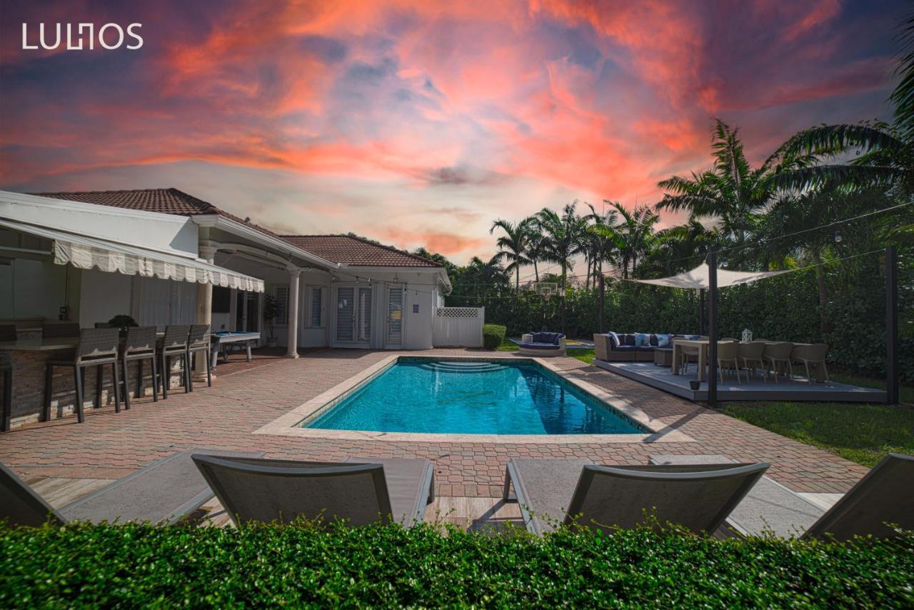 Miami 5Br Villa W Heated Pool, Games & Bbq L01 Катлер-Бей Экстерьер фото